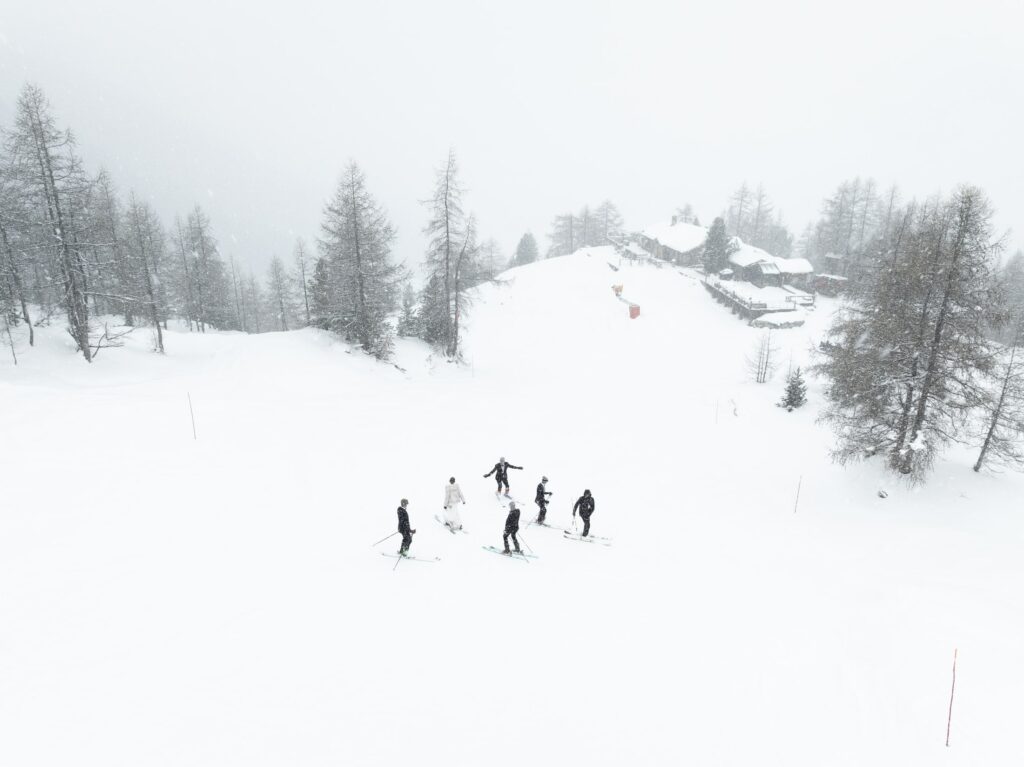 trash the dress ski savoie