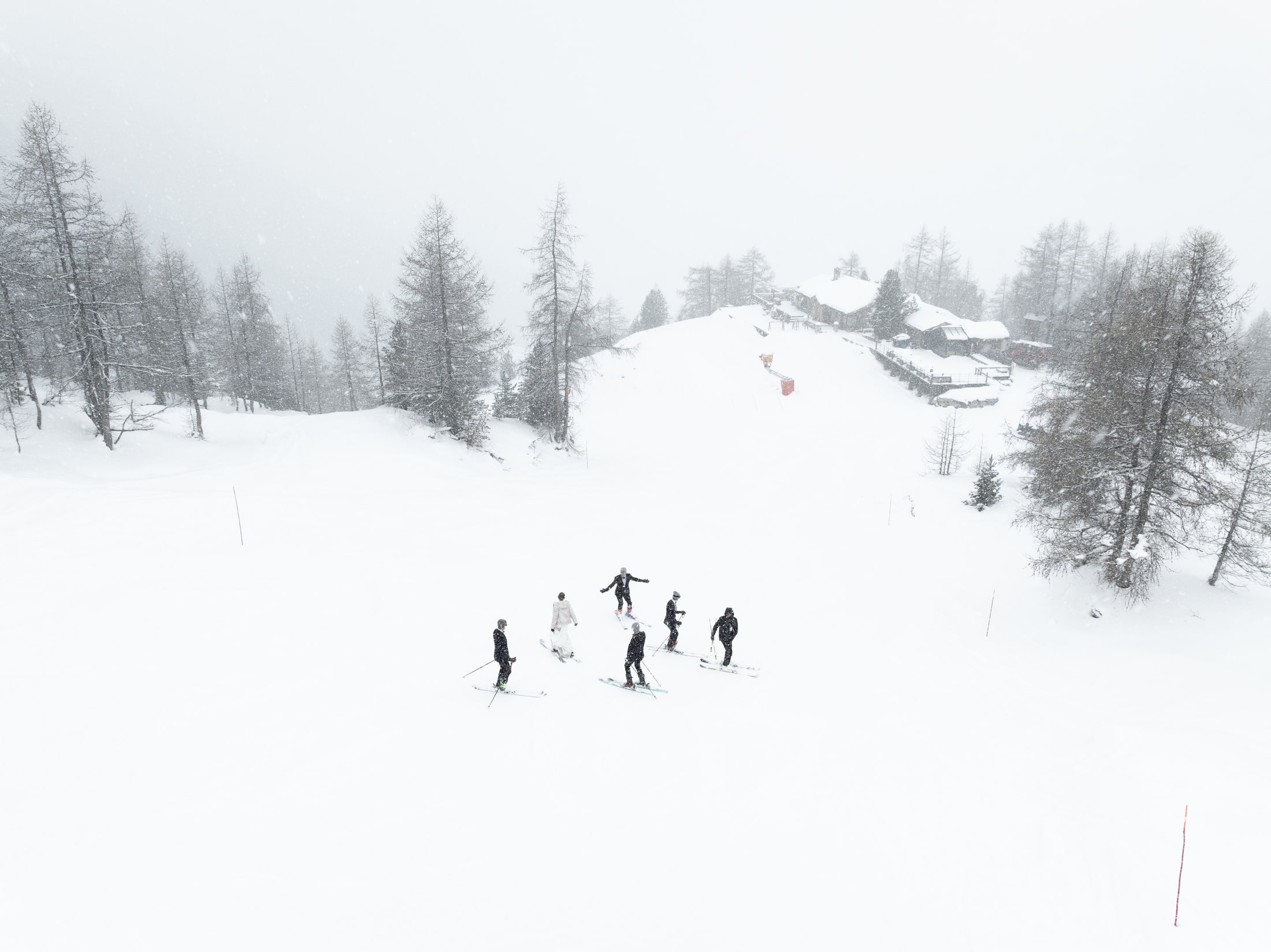 trash the dress ski savoie