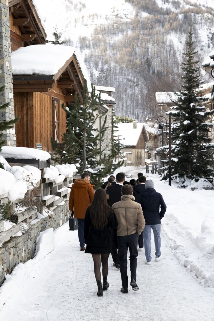 mariage Val d'Isère hiver