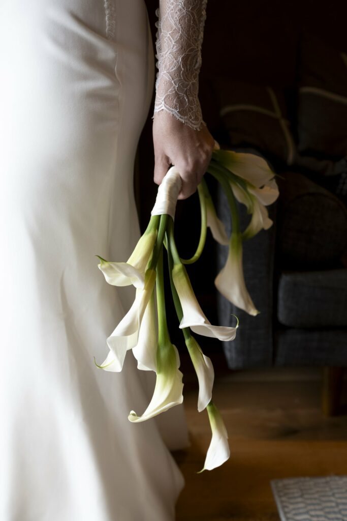 bouquet mariée lys