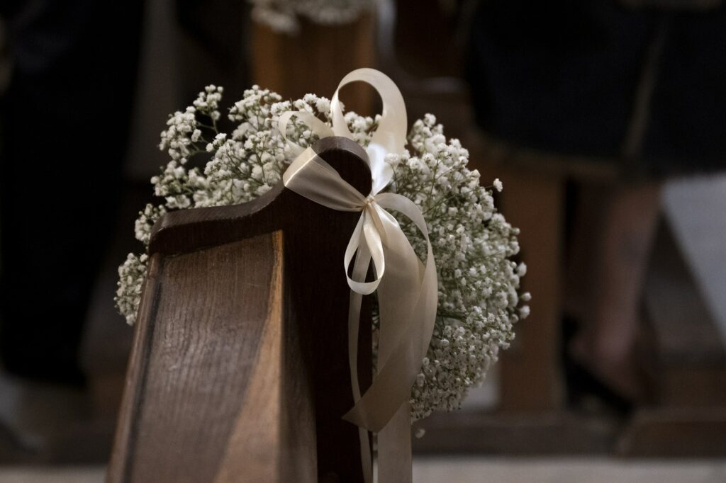 mariage Val d'Isère église