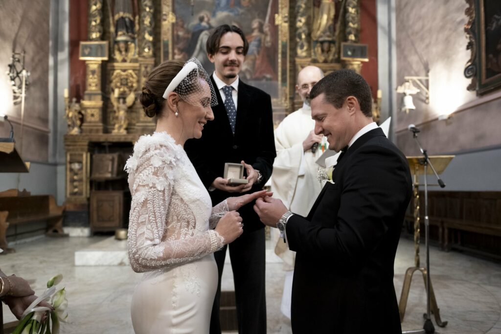 mariage Val d'Isère église