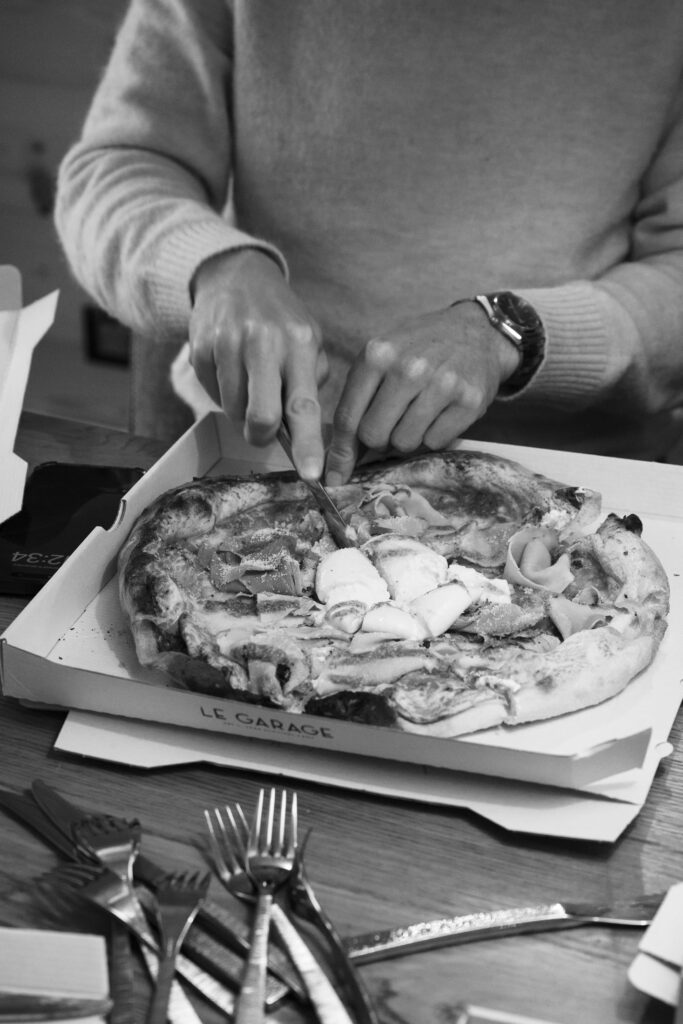 pizza témoins mariage