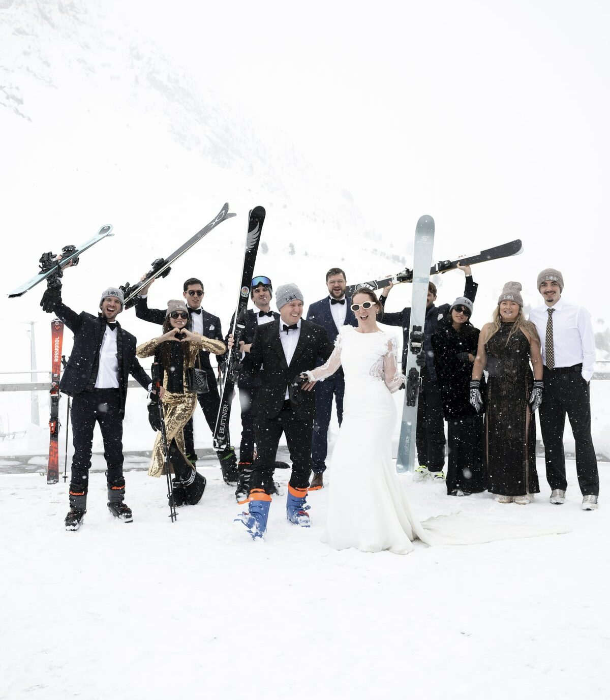 photographe mariage ski