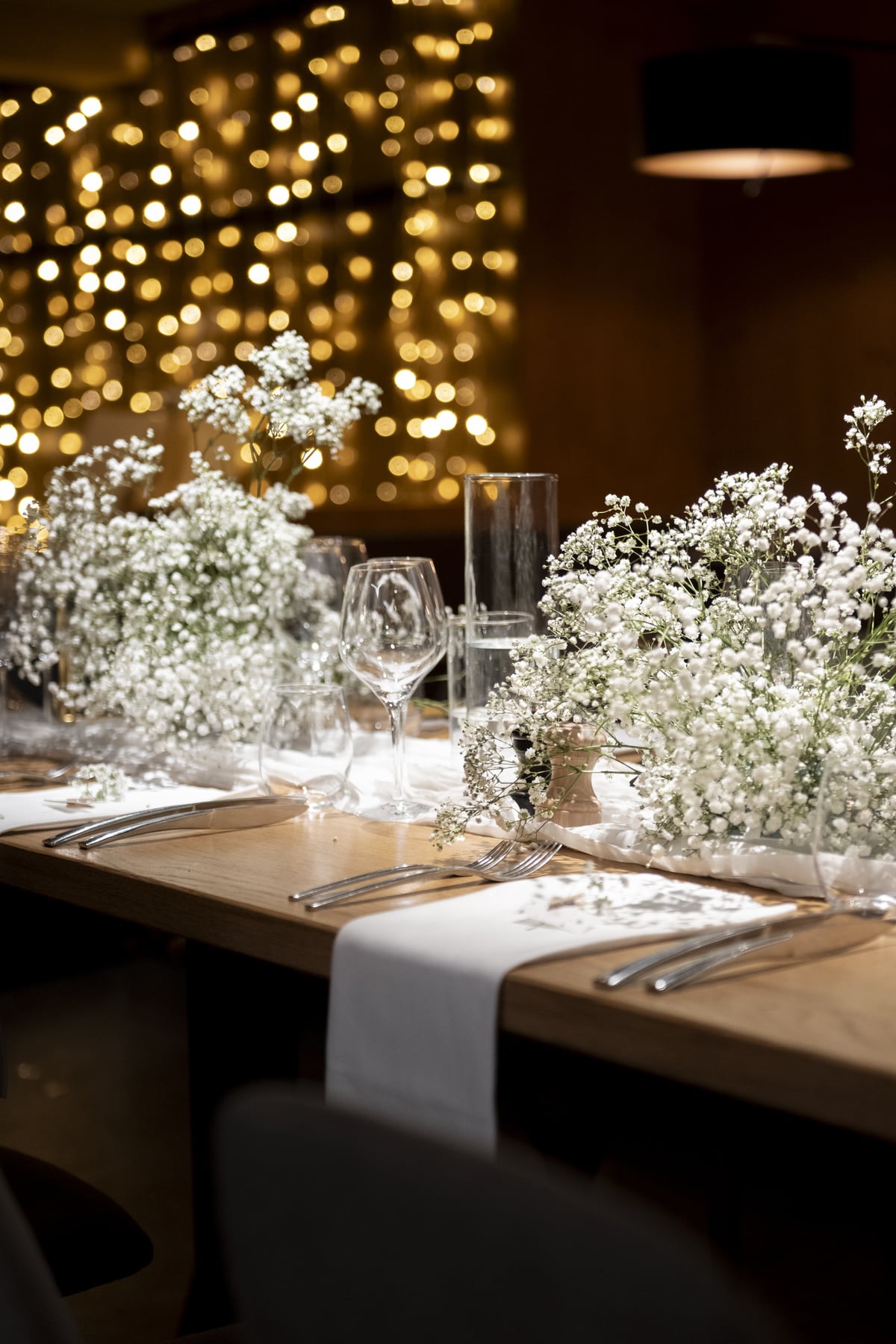 decoration table mariage montagne