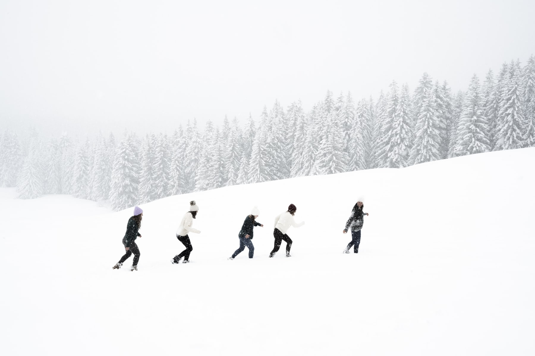 seance photo evjf savoie neige