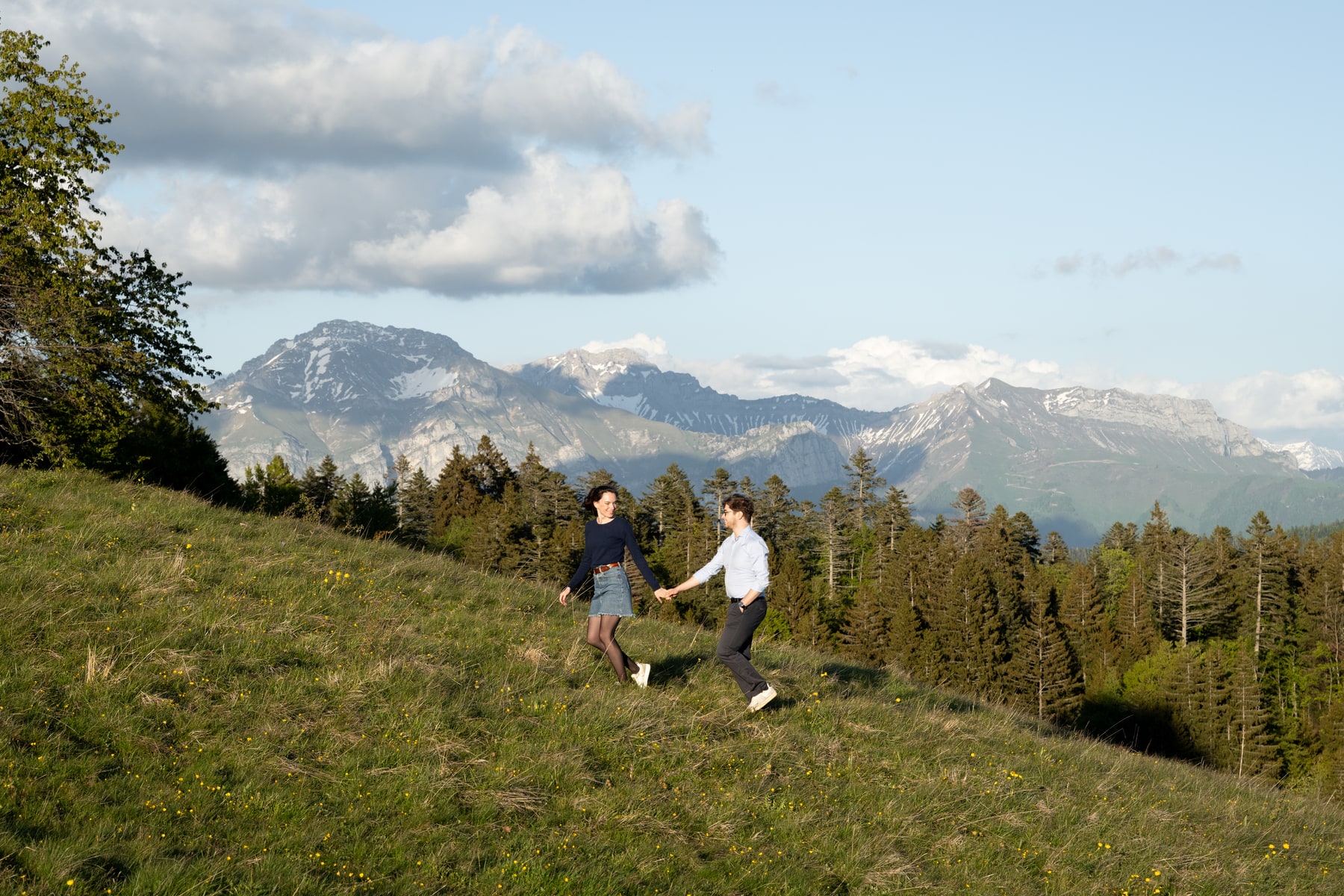 seance engagement bauges montagne