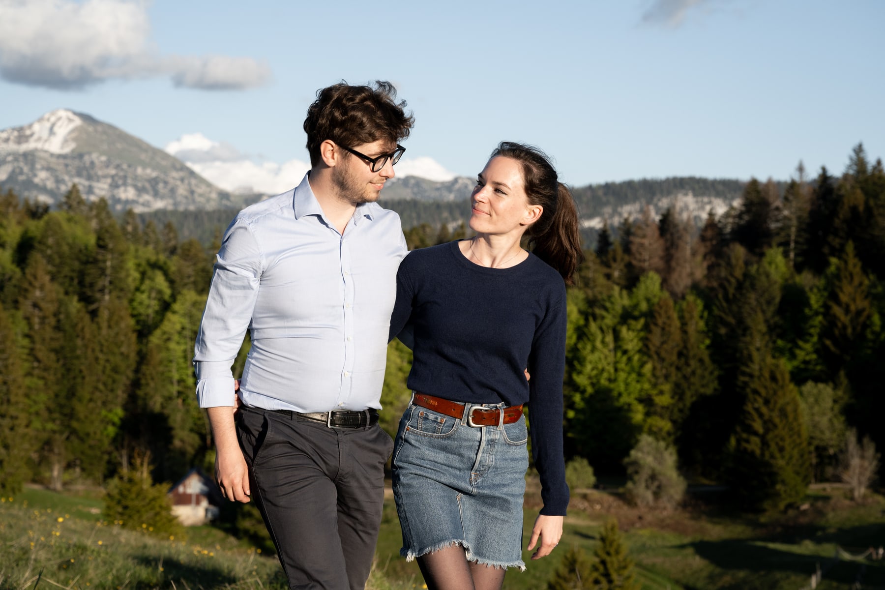 couple montagne savoie