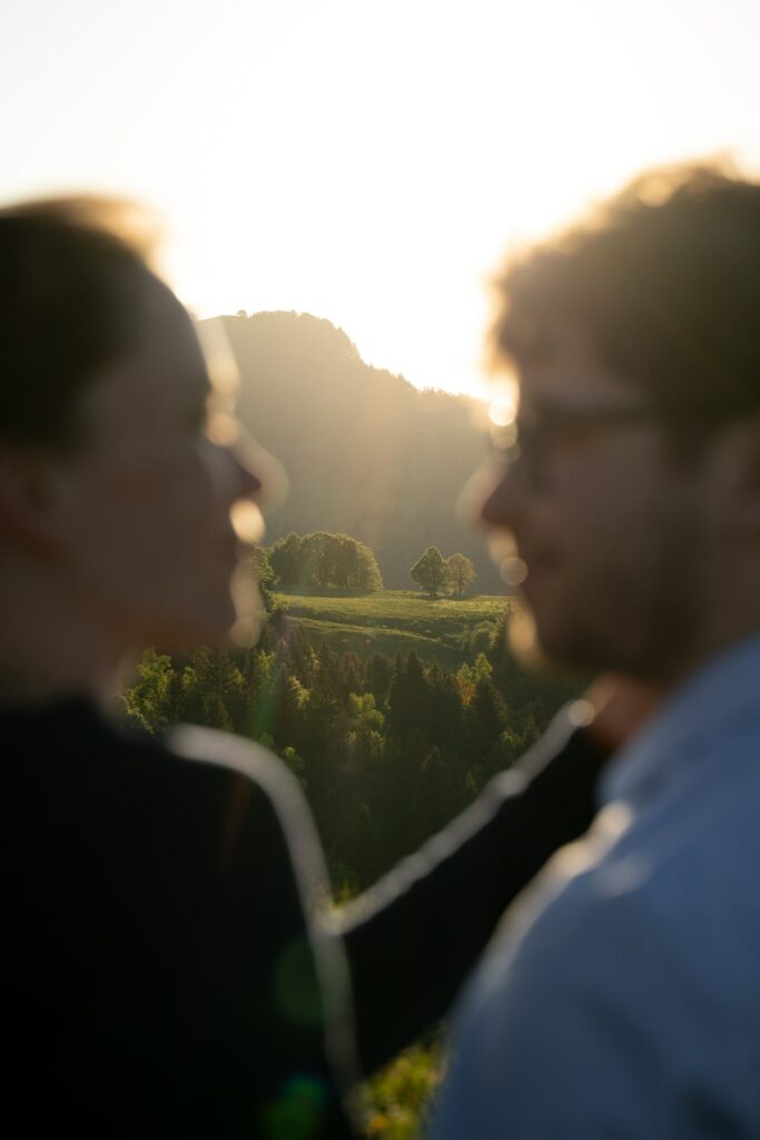 montagne couple photo