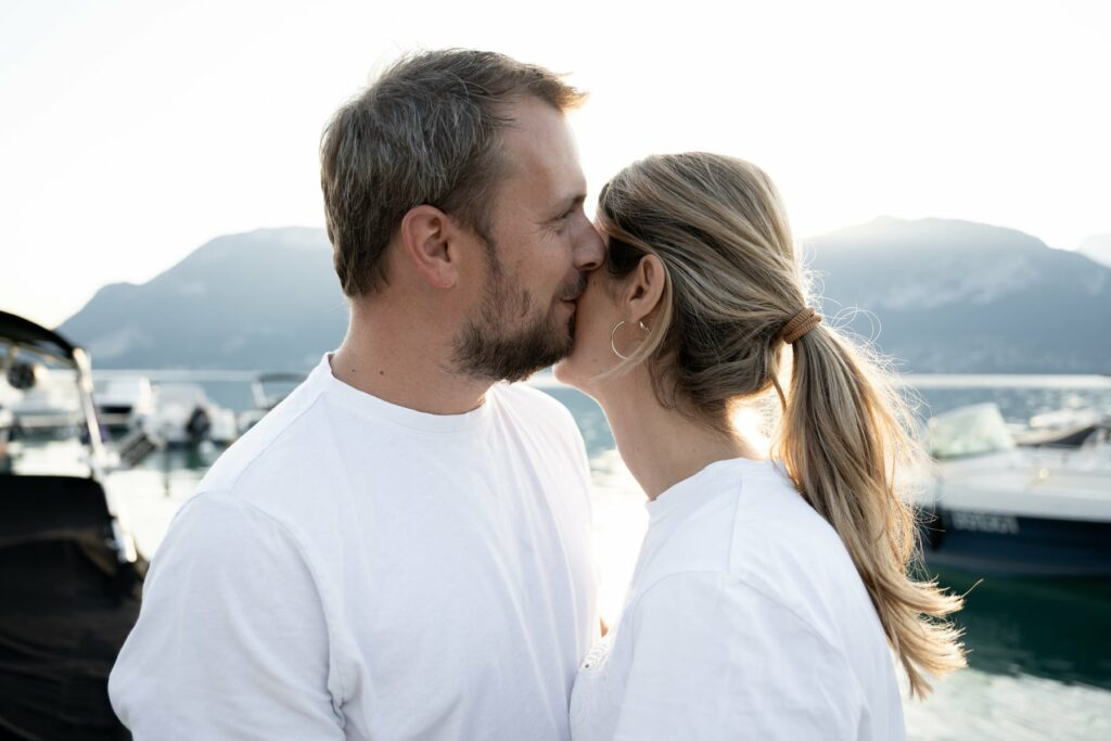 Séance engagement au lac d’Annecy