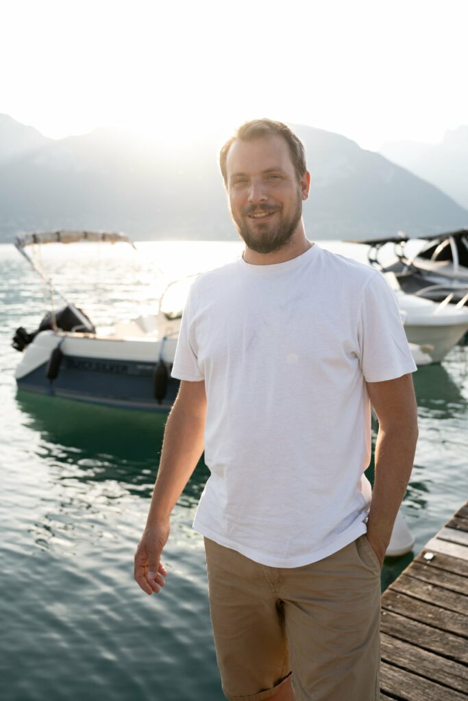 portrait futur marié Annecy