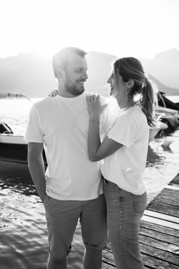 Séance engagement au lac d’Annecy