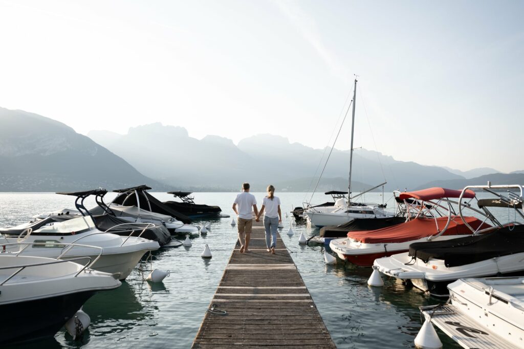 Séance engagement au lac d’Annecy
