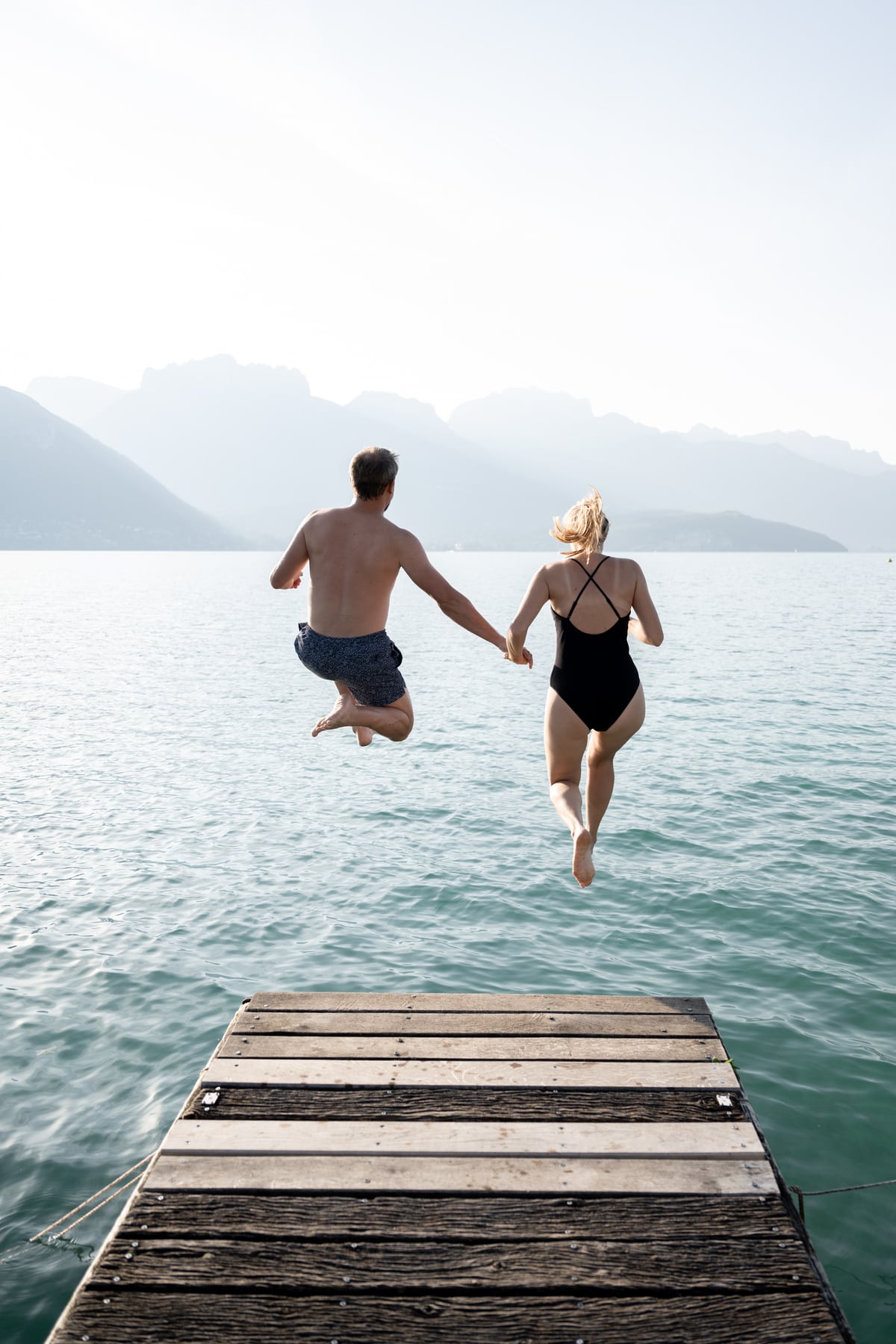 Séance engagement au lac d’Annecy