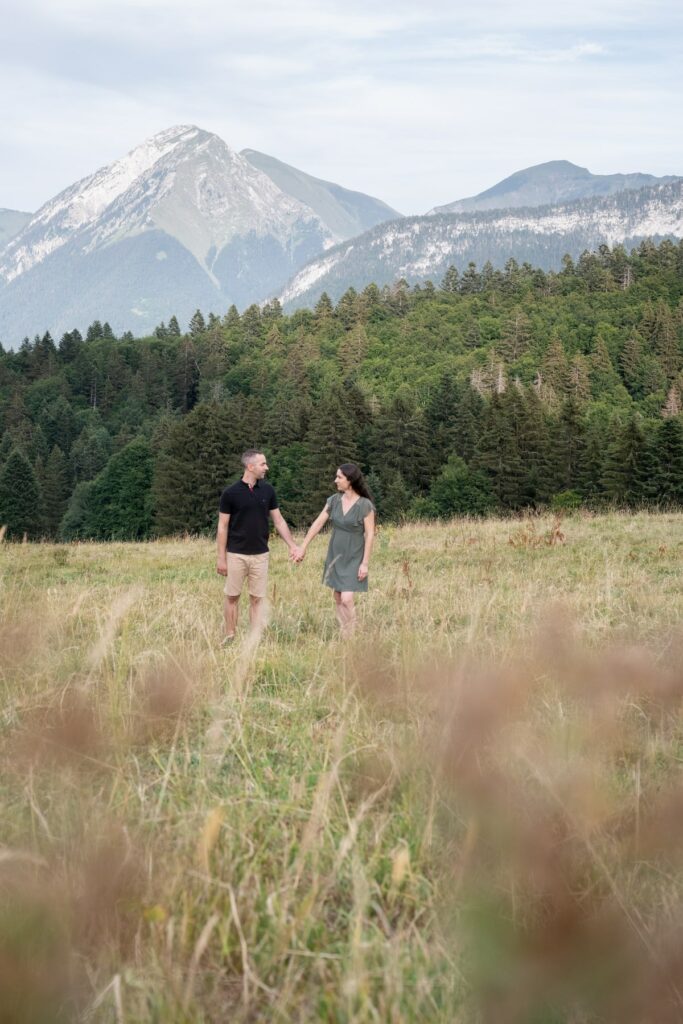 chalets de la fullie seance engagement