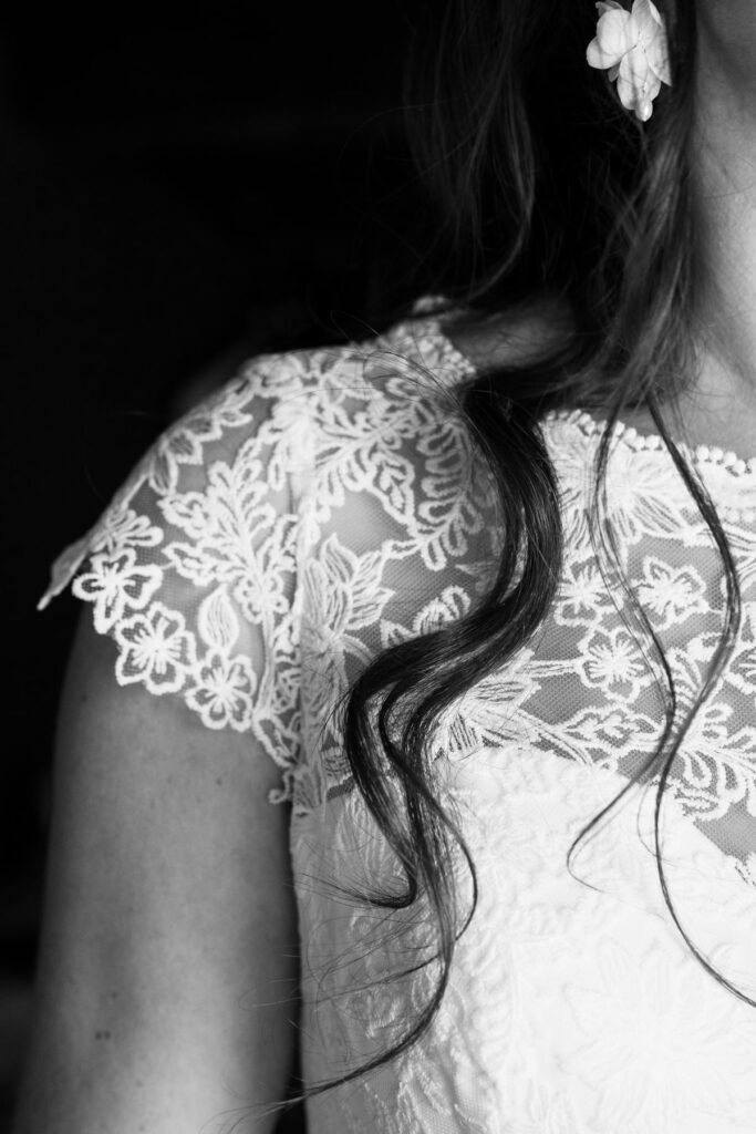 dentelle robe mariée
