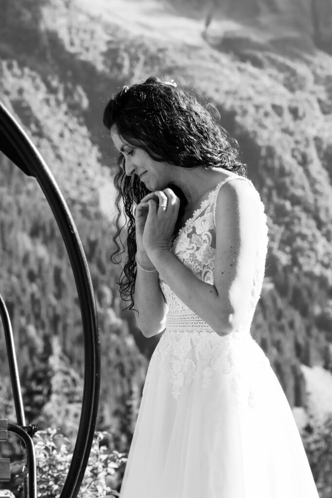 voeux mariage montagne