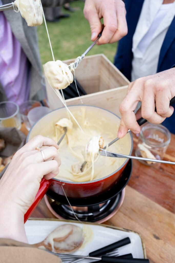 fondue mariage cocktail