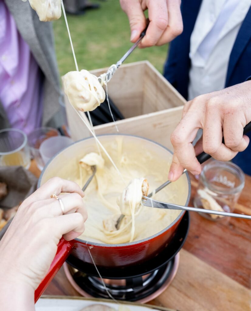 fondue mariage cocktail