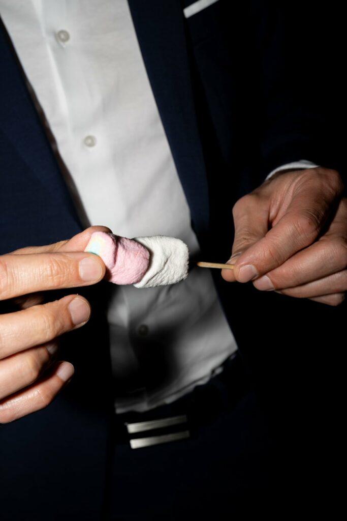 chamallow grillé mariage