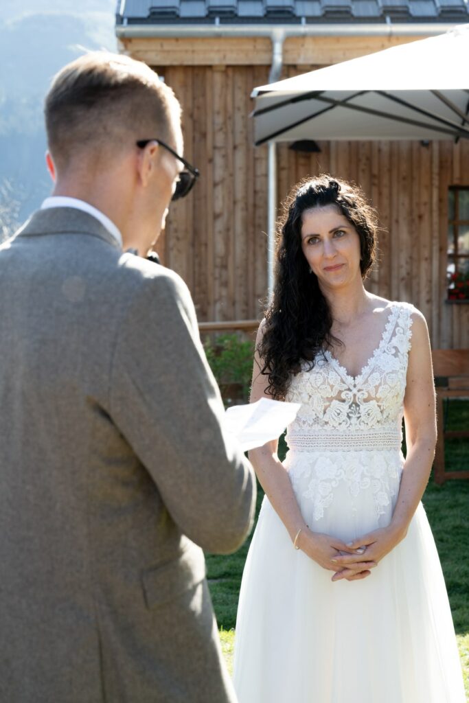 voeux mariage montagne